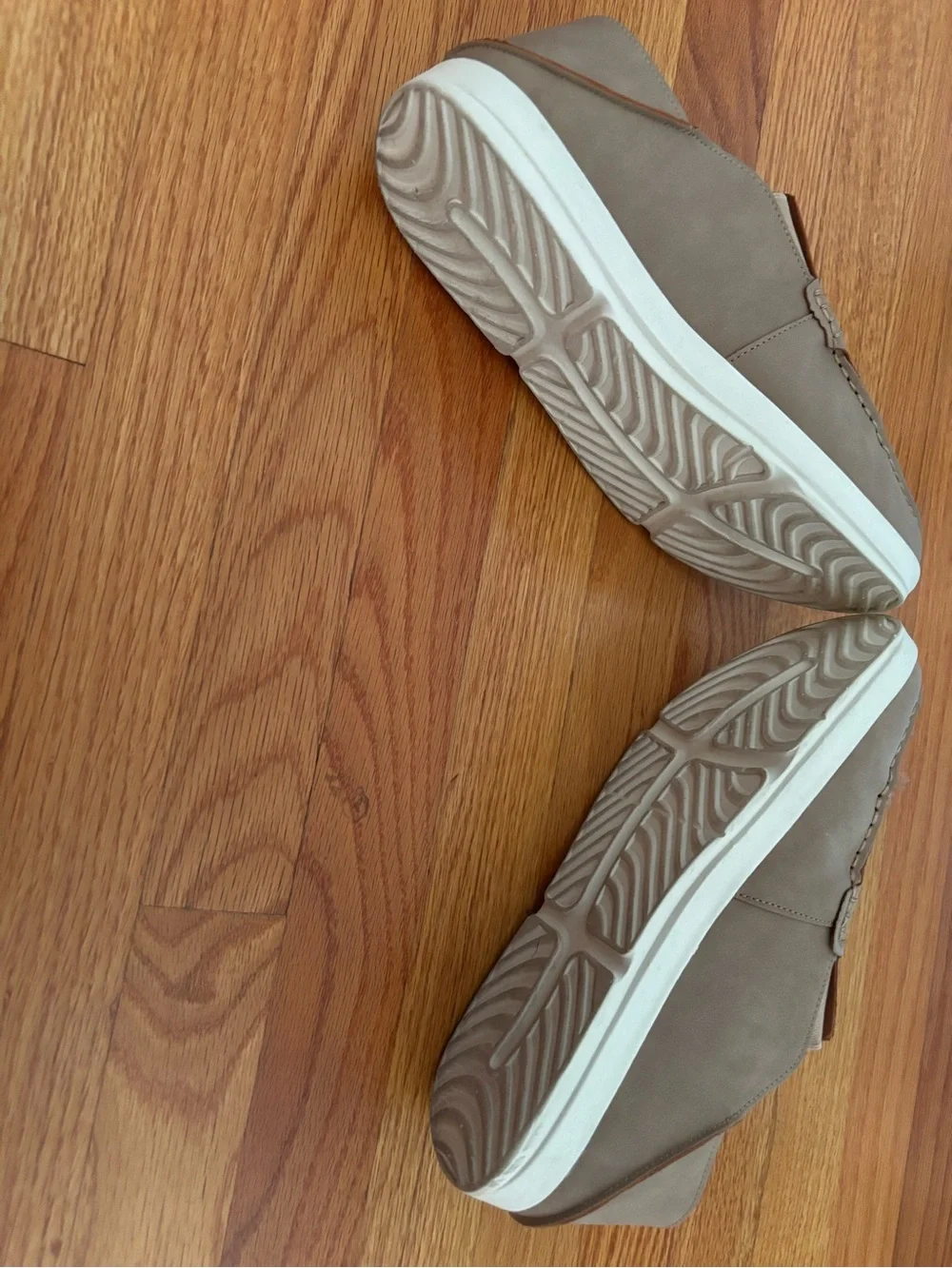 Men's Casual Slip-On Loafers in Taupe